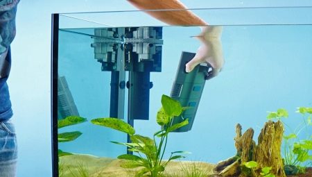 Hoe het filter op de juiste manier in het aquarium te installeren?