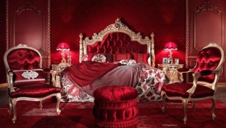 Červená spálňa: funkcie a tajomstvá dizajnu