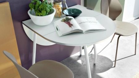 Konvertibilni kuhinjski stolovi: sorte, mogućnosti dizajna i pravila odabira