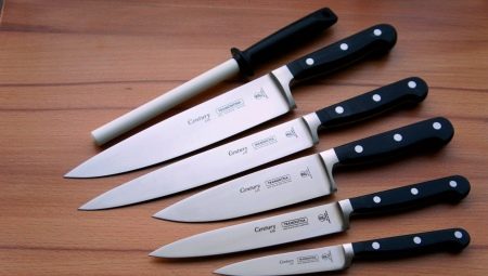 Couteaux Tramontina: variétés et subtilités de fonctionnement