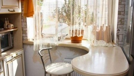 Parapetný stôl v kuchyni: ako navrhnúť a používať?