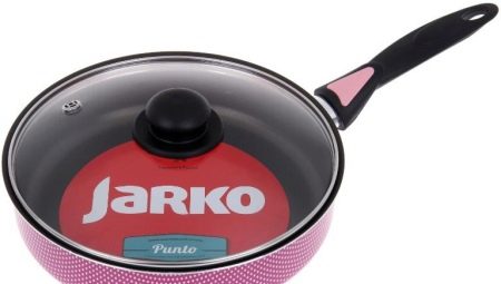 Mga sikat na modelo ng Jarko frying pans
