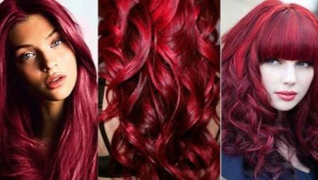 Rubínová farba vlasov: odtiene, výber farbív, tipy na starostlivosť