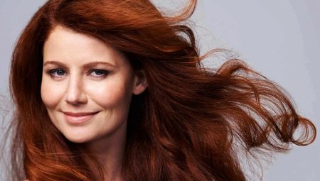 Màu tóc nâu đỏ: sắc thái, lựa chọn và chăm sóc thuốc nhuộm