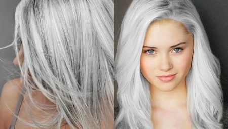 Strieborná blond: vlastnosti, nuansy farbenia a starostlivosti o vlasy