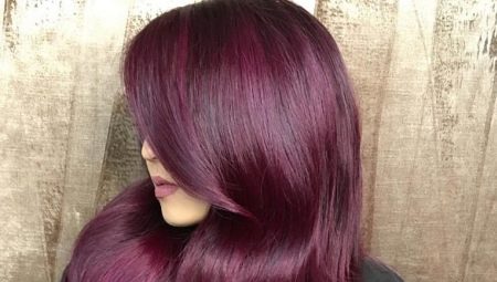 Plum hair color: who is it for and how to get it?