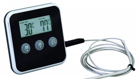 Prob termometreleri: özellikler, tipler, seçim, çalışma