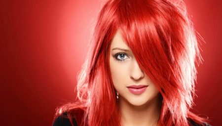Ярко червен цвят на косата: кой подхожда и как да го получите?