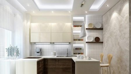 Diseño de cocina de 9 m2. m: recomendaciones útiles y ejemplos interesantes
