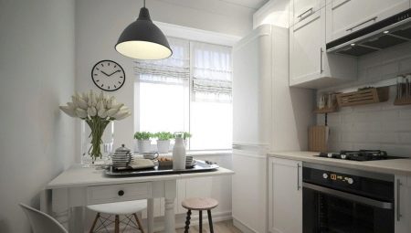 Ideas de diseño de interiores de cocina de 6 m2. metro