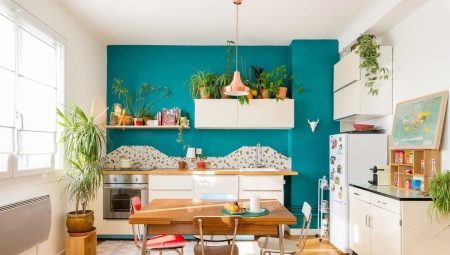 Hoe de kleur van de muren in de keuken kiezen?