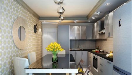 Dapur di rumah panel: dimensi, tata letak, dan desain interior