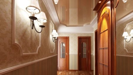 Rastezljivi strop u hodniku: značajke i primjena