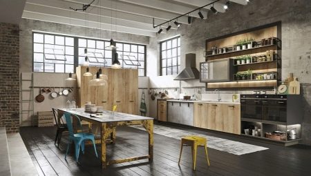 Dekorácia interiéru kuchyne v modernom štýle