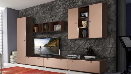 Armadio in soggiorno per una TV: tipologie, consigli per la scelta e il posizionamento