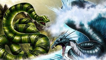 Съвместимост на дракон и змия в различни сфери на живота