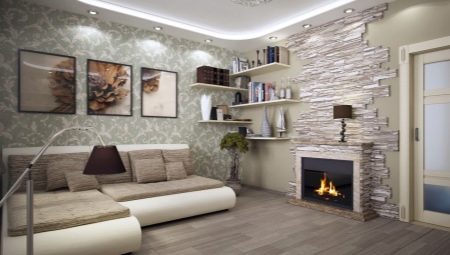 Dzīvojamās istabas sienas dekorēšanas iespējas