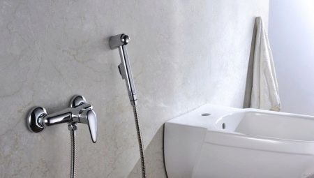 Hygienic shower with mixer: varieties, brands and selection