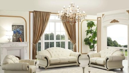 Klasické pohovky do obývacej izby: typy a vlastnosti