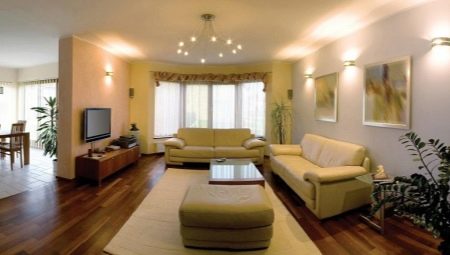Beleuchtung im Wohnzimmer: Organisationsnuancen und Tipps zur Auswahl