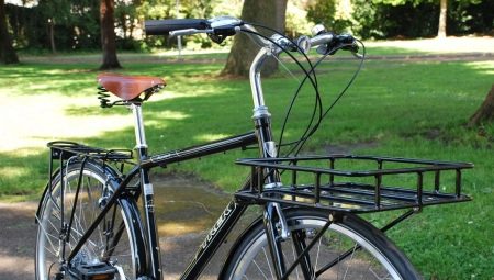 Vorderradträger für ein Fahrrad: Typen, Funktionen, Empfehlungen zur Auswahl