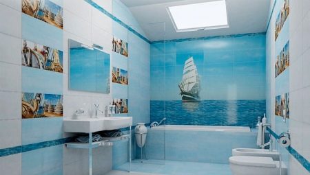 Carrelage de salle de bain à thème marin : caractéristiques et critères de sélection