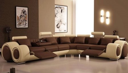 Sofa moden untuk ruang tamu: jenis dan petua untuk memilih