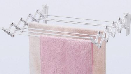 Secadoras para ropa en el balcón: variedades, marcas, selección, instalación.