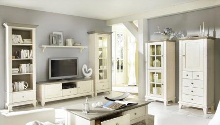 Svetlý nábytok do obývačky: funkcie a tipy na výber