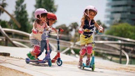 Scooters de duas rodas infantis: tipos, recomendações para a escolha