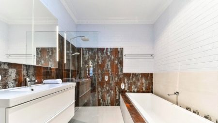 Salle de bain design d'une superficie de 7 m². mètres
