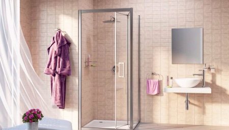 Sklenené sprchové kúty: vlastnosti, odrody a možnosti