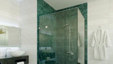 Cabines de dutxa obertes: varietats, normes de selecció i instal·lació