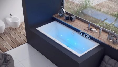 Vasche da bagno rettangolari in acrilico: tipologie, dimensioni e caratteristiche di scelta