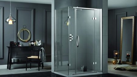 Obdélníkové sprchové kabiny: typy a pravidla výběru