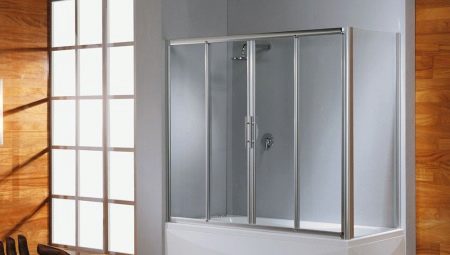 Schiebevorhänge für das Badezimmer: Sorten und Auswahl