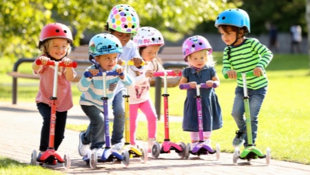 קטנועים לילדים מגיל שנה: דירוג יצרנים וקריטריונים לבחירה