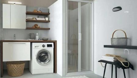 Washing machine in the bathroom: where and how to arrange it?