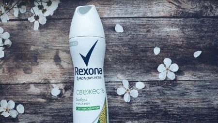 Desodorantes y antitranspirantes femeninos Rexona: composición, tipos y novedades