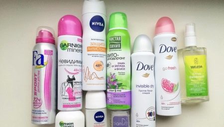 Women's deodorants: types, selection and use