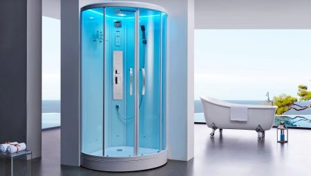 Kabin shower Ceko: fitur, merek, pilihan