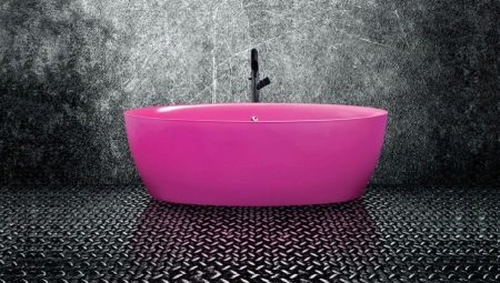 Vasche da bagno in acrilico colorato: varietà, consigli per la selezione