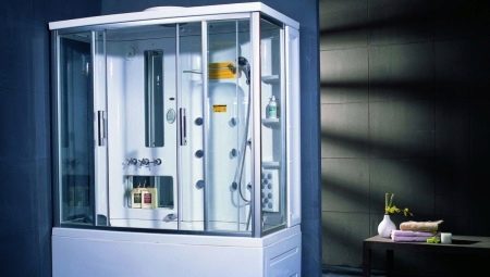 Cabinas de ducha con radio: características, reglas de funcionamiento y selección.