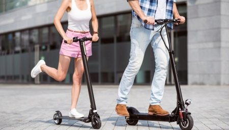 Električni skuteri E-Scooter: karakteristike, modeli, upute