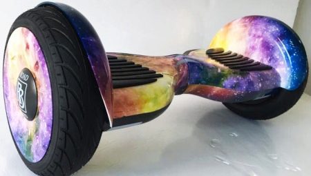 Hoverboards-ruimtekleuren: kenmerken en verschillende modellen