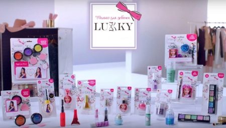 Kozmetika gyerekeknek Lucky: előnyei, hátrányai és leírása