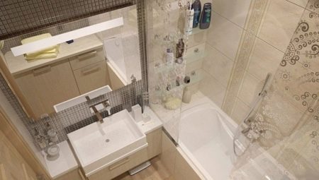 Pienen kylpyhuoneen suunnitteluvaihtoehdot