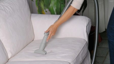 How to clean the sofa from dirt without streaks at home?
