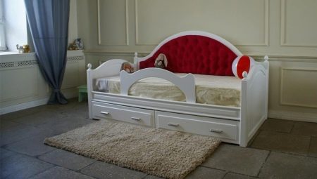 Detská otomanská posteľ s mäkkým chrbtom: popis, typy, tipy na výber