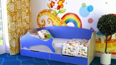 Canapele pentru copii cu laterale: tipuri, materiale și secrete ale alegerii